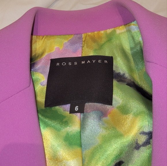 Ross Mayer purple skirt suit - Picture 4 of 16